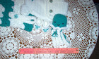 Hand crochet 6 pc preemie/doll  layette,  easy on/off — photo 4