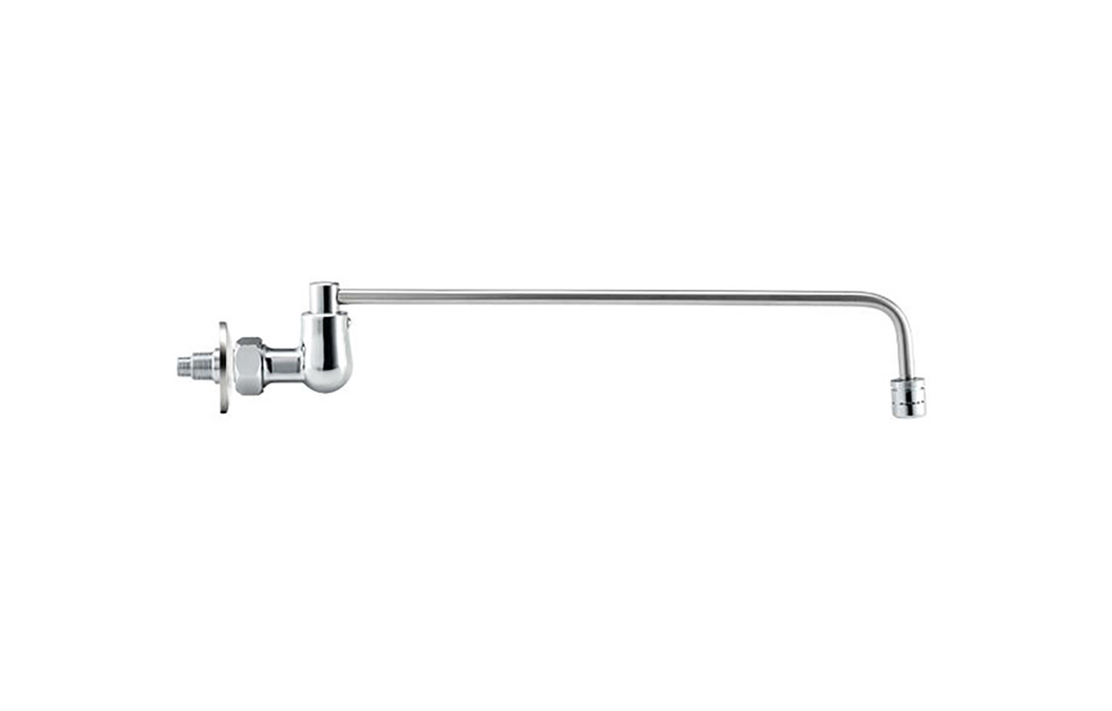 Krowne 13-222L 3/8" Wok Range Faucet with 12" Automatic Swing Spout - NSF Listed