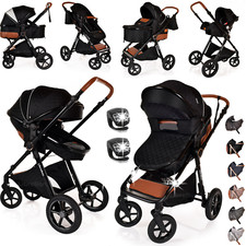 Baby Pram Infant Buggy  Stroller 3in1 Travel System FREEBIES