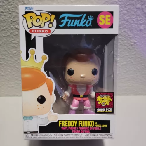 Fundays Box Of Fun 2022 Freddy Funko as Prince Adam LE 4000 w/hard Protector