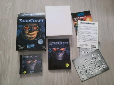 Starcraft 1 Collector Special Edition Terraner Blizzard PC Big Box 