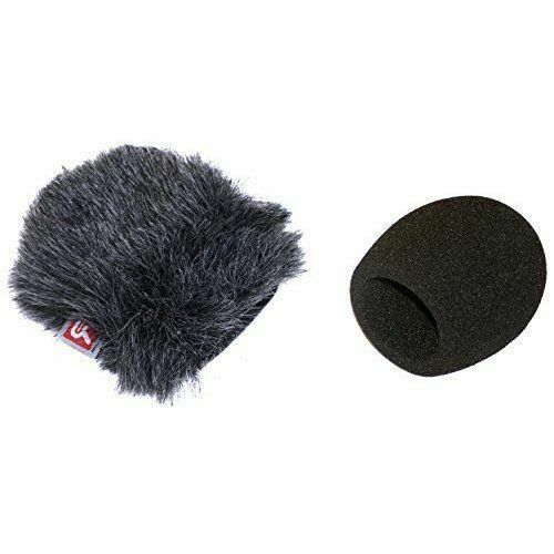 Rycote 055410 Digitale Recorder Foam voorruit en Mini Windjammer Kit voor Zoom H1