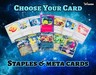 Pokemon TCG Choose Your Card: Staples & Meta Cards - Build Your Tournament Deck
