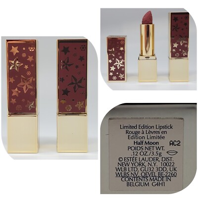 2 PC Estee Lauder Stellar Lipstick Collection Full Size ~ Choose