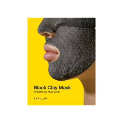Barulab Black Clay Mask Special 3D Mud Care, Koreanische Kosmetik, KBeauty, Probe