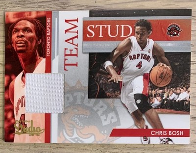 2010 Panini Studio - Dual Relic Card - Chris Bosh & Andrea Bargnani - 137/249