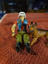 Product Image: Vintage 1987 Hasbro GI Joe - Law & Order 3.75” figure w/Dog