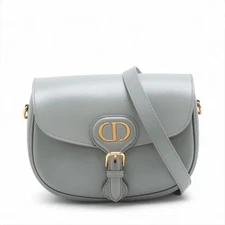 Christian Dior Bobby Leather Shoulder bag Blue