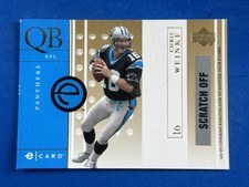 2001 Upper Deck e-Cards #E-CW Chris Weinke Carolina Panthers