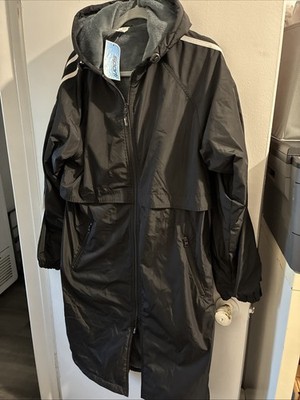 Sporti Black Parka Unisex Size Small W- Titans swim logo On Back