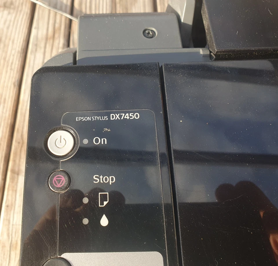 Drucker Epson Stylus DX 7450, Scanner, Kopierer, Tintenstrahldrucker, - Bild 4 von 4