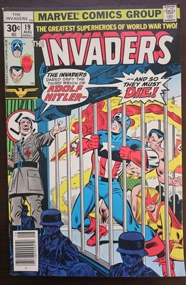 The Invaders #19 VF  (Marvel Comics August 1977)