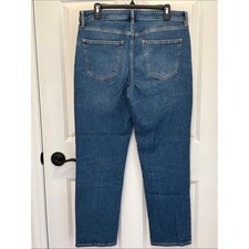 Lands' End Classic Blue Denim Jeans Size 10