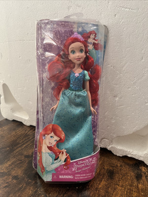 Hasbro Disney Princess Royal Shimmer ARIEL 11 Inches Tall Red Hair Shoes
