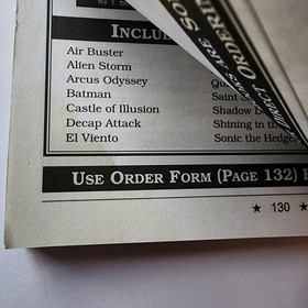 Lunar the Silver Star Official Strategy Guide! Sega CD Book 