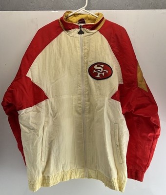 Vintage 90s Apex One San Francisco 49ers NFL Jacket Men's XL Red