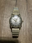 VTG 60s Omega Automatic Seamaster Watch Stainless Steel Speidel Please Read Runs
