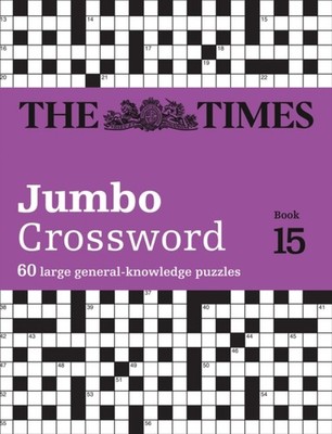 TIMES 2 JUMBO CROSSWORD BOOK 15 by The Times Mind Games Paperback Self Help