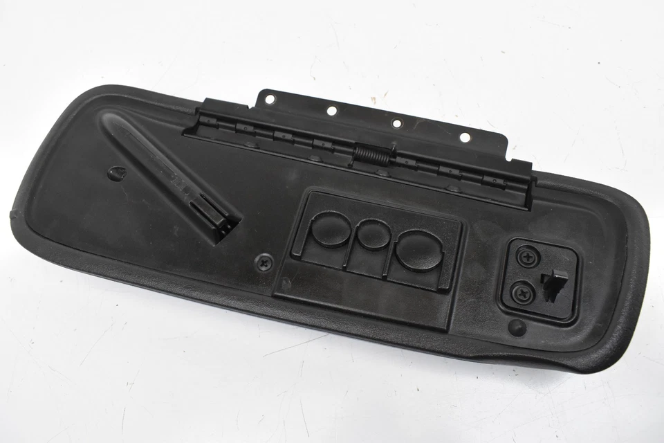 Chrysler Sebring 1996-2000 convertible consola central reposabrazos de vinilo negro OEM Foto 4 de 4