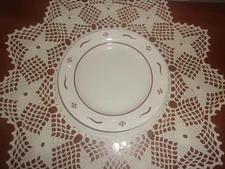 Longaberger Bread Plate - Traditional Red
