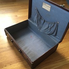 Vintage Made In USA 1950s-60s Hard Pedal Storage Case Luggage Amp Speaker Cargo