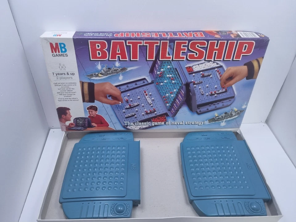 Vintage Battleship by MB Games 1995 The Classic Naval Action Game (7+) Complete - Image 4 of 4