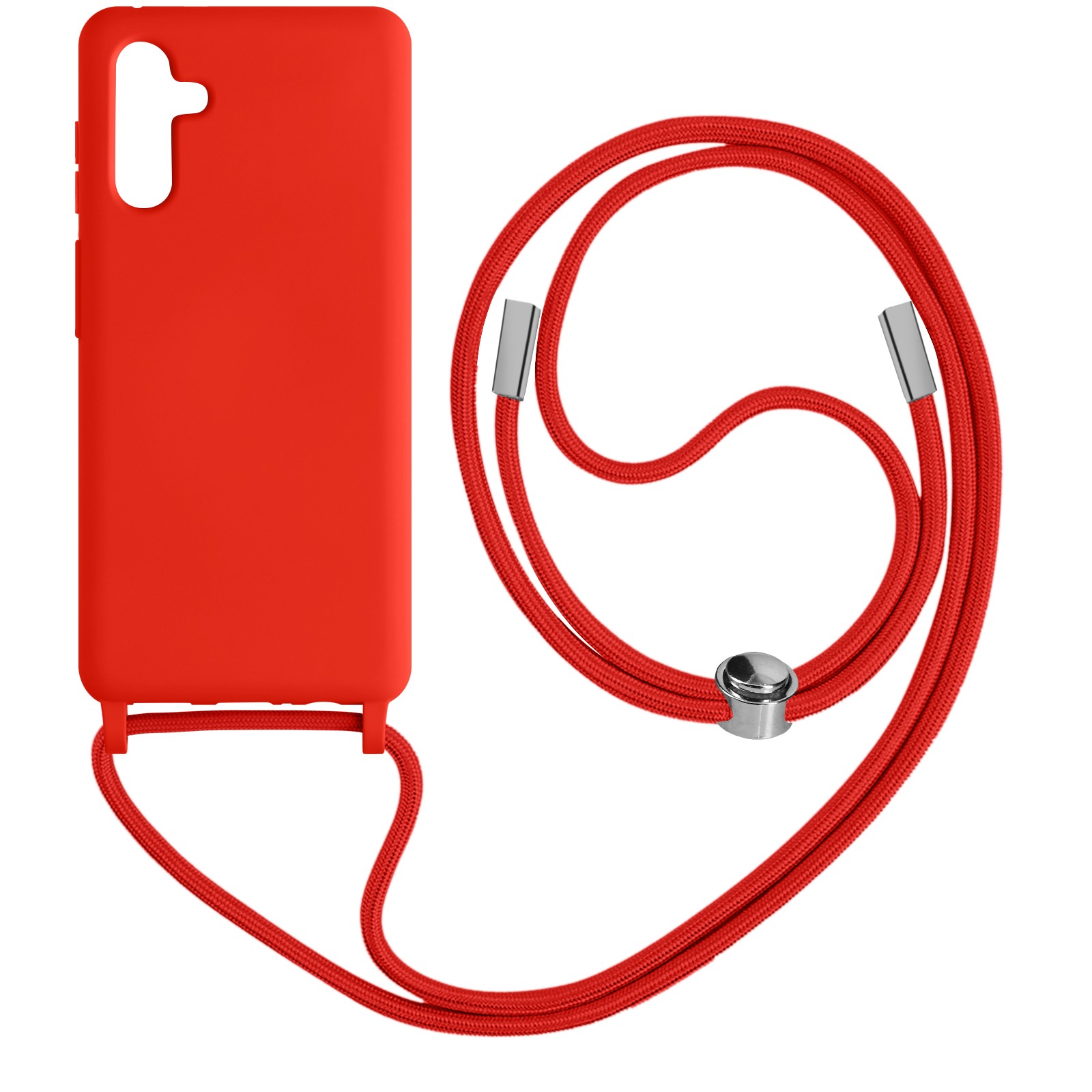 Samsung Galaxy A54 5G coque cordon rouge parfaite pour vos sorties et voyages