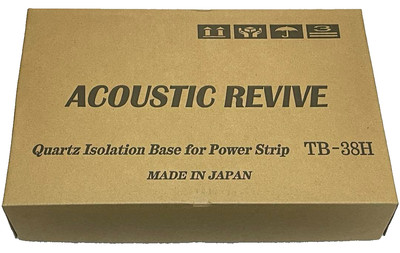 Acoustic Revive TB-38H TB38H für Steckdosenleisten Quarz Unterborder JAPAN GE...