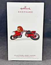 2018 WALT DISNEY PIXAR INCREDIBLES 2 ELASTIGIRL RIDES AGAIN KEEPSAKE ORNAMENT