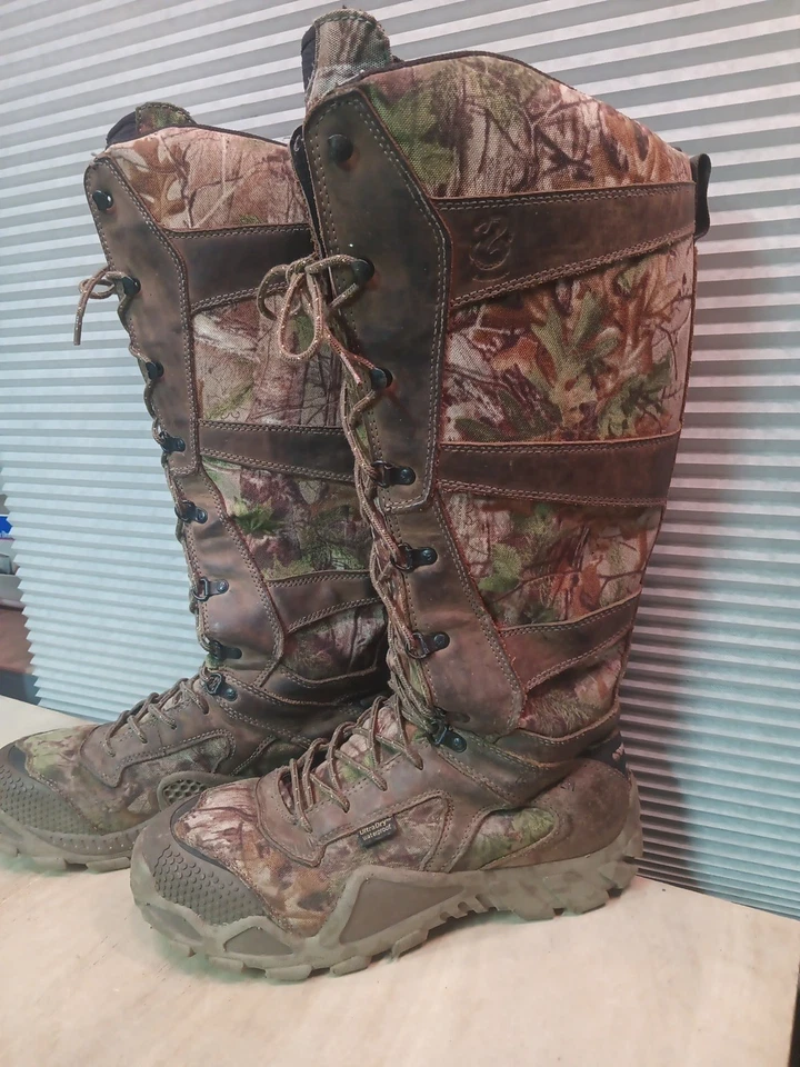 Irish Setter Real Tree Snake Boots Hunting Camo Waterproof Tall Mens 10.5 - Image 3 of 4