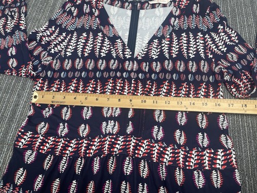 Torey Burch Dress Woman’s XL Long Sleeve Multicolor - Picture 5 of 11