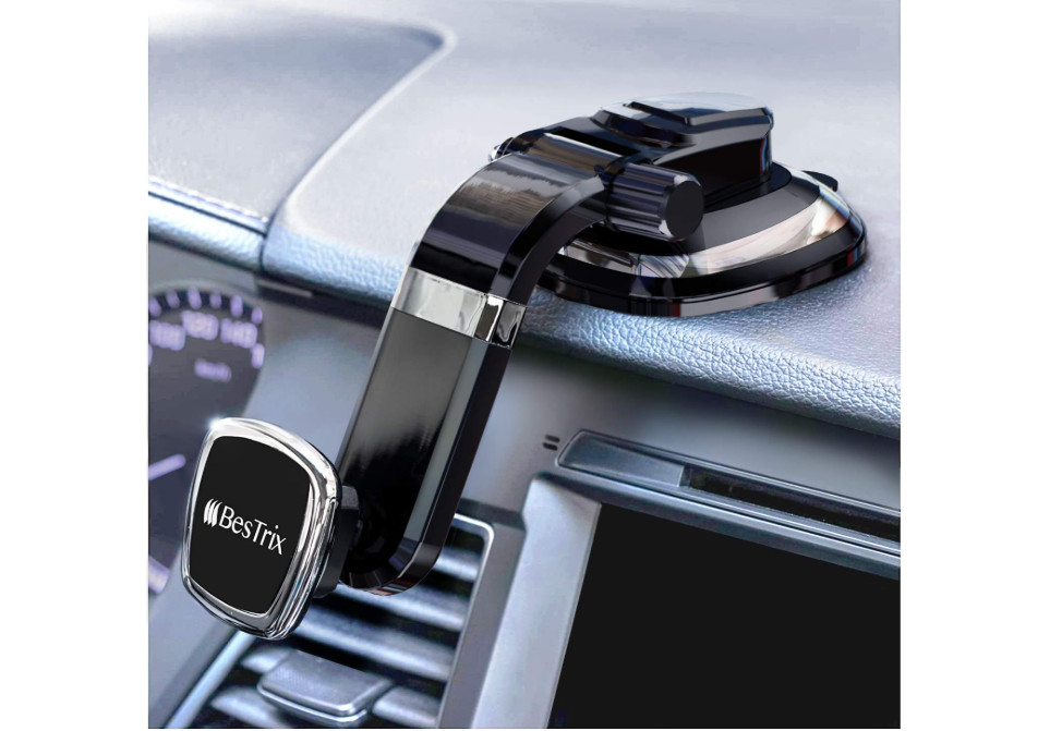 Phone Holder for Car, Magnetic Car Phone Mount Dashboard Car Phone Holder C...