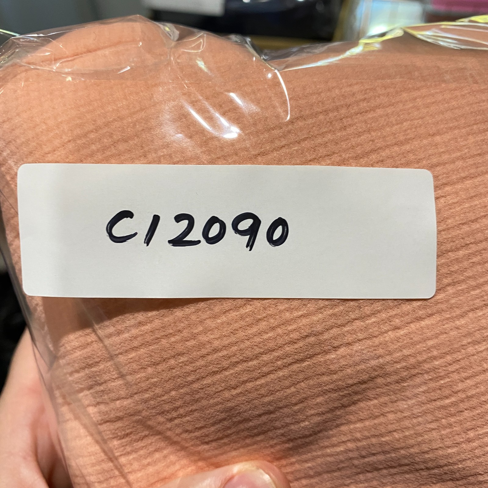 Zara Basic Collared Crop Jacket Womens L Salmon P… - image 9