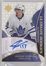 2018 Ultimate Collection 2008-09 Retro Rookies 124/175 Andreas Johnsson Auto 0zu