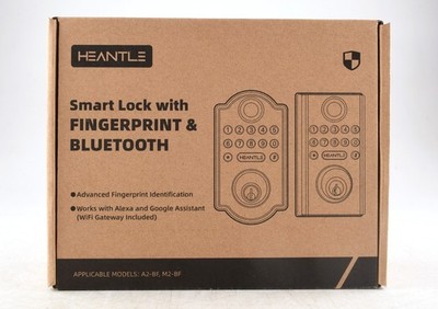 *Fingerprint WiFi Smart Door Lock Biometric Keyless Entry Deadbolt Bluetooth APP