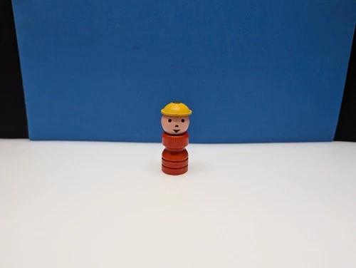 Vintage Fisher-Price Little People Rare HTF Girl Safety School Bus #984 #990 EUC