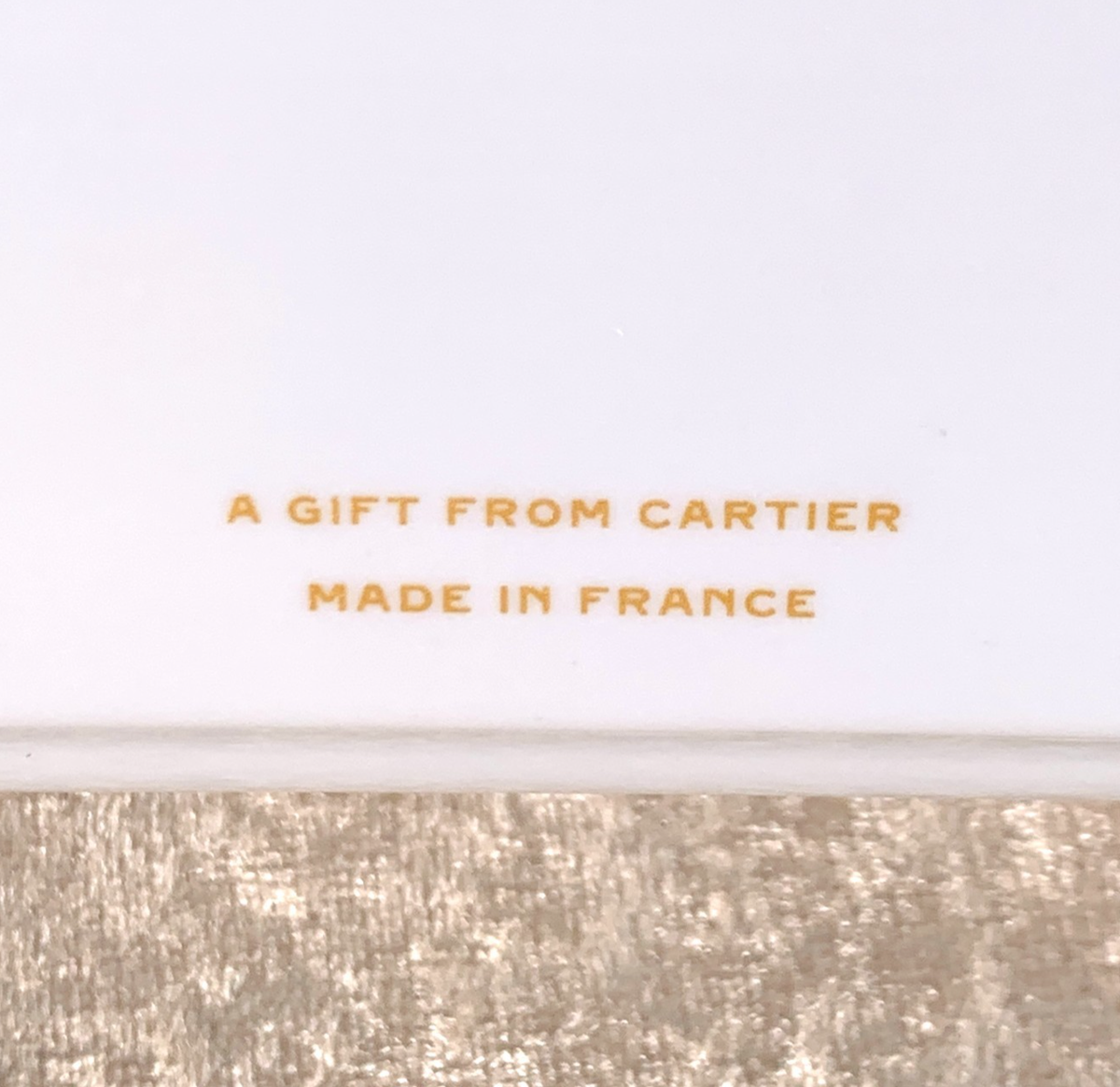 Cartier Porcelain Trinket Tray Change Tray Panthere VIP Gift from