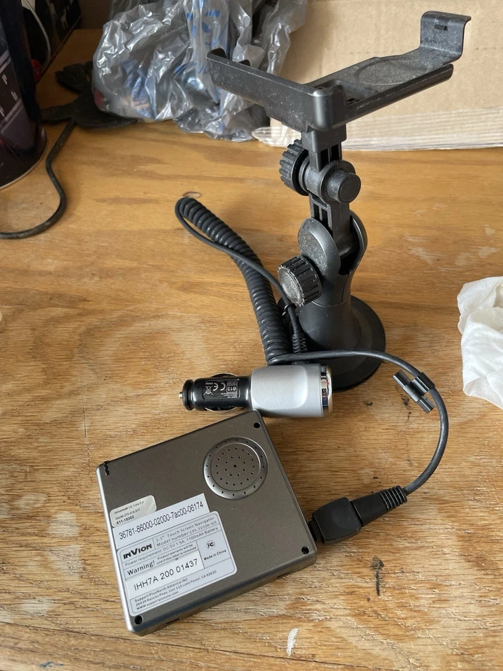 Vintage INVion GPS Navigation System: Works - Image 4 of 4