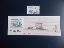 Greenland - 2005 Robert Peary (Arctic Explorer) - Miniature Sheet + Single - MNH