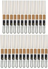 Chandelier Lighting Fixture Socket Kit With 4 Inch White Candle Covers - 25 Sets