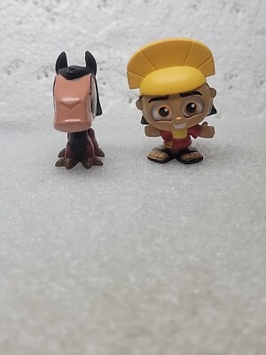 2 Disney Doorables Series 10 Kuzco and Llama Kuzco from Emperors New Groove
