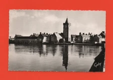 Port-Bail - The Bridge And The Church Notre Dame (Ref. I 8854)