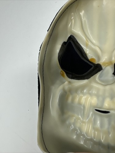EASTER UNLIMITED Fantastic Faces SKULL Fangs Ghost Face Mask GLOWS In DARK Used - Picture 22 of 24