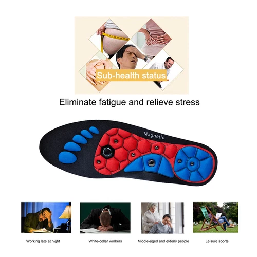 Magnetic Therapy Massage Insole Magnetic Foot Acupoint Insole - Picture 7 of 18