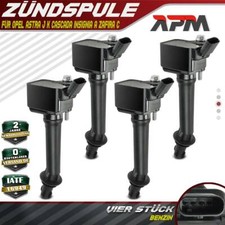 4x Zündspule Benzin für Opel Astra J K Cascada Insignia A Zafira Tourer C 1.6L