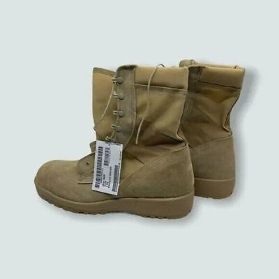 Mcrae Mens Combat Military Boots Desert Tan Round TOE 15.5  display picture 3