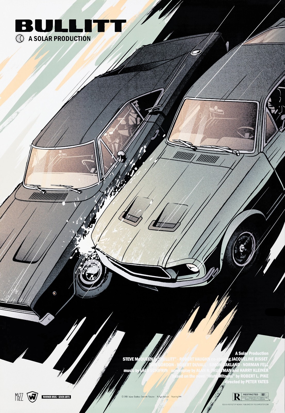 Bullitt movie poster  - 12