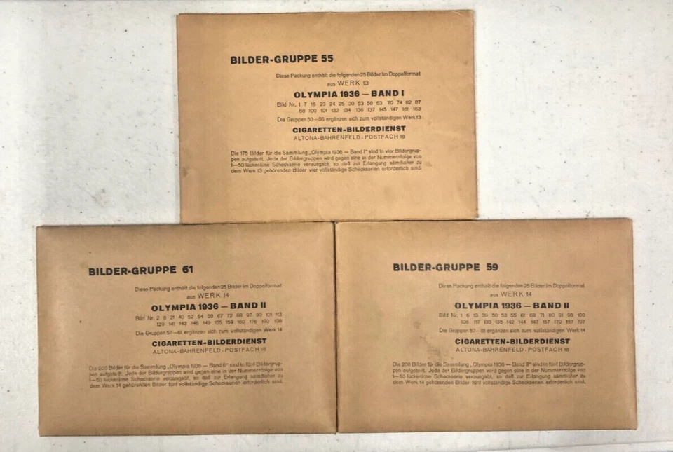 1936 REEMTSMA BAND 1 & 2 COMPLETE 375 CARD SET SEALED *8 JESSE OWNS ROOKIES* - Image 2 of 4