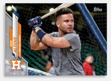 2020 Topps Series 2 JUMBO 5x7 Jose Altuve SSP Photo Variation  #'d /49 
