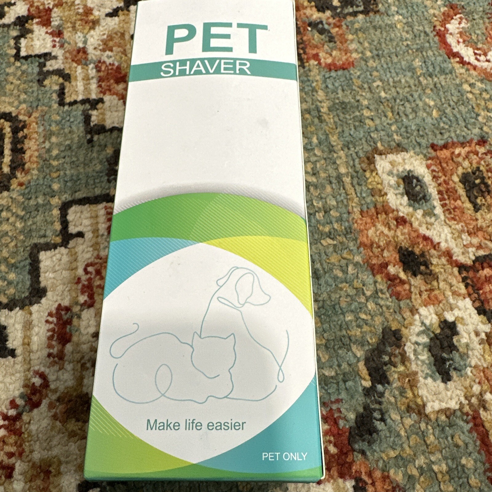 6” Cat Dog Trimmer Cordless Battery Operated Pet Shaver Paws Face